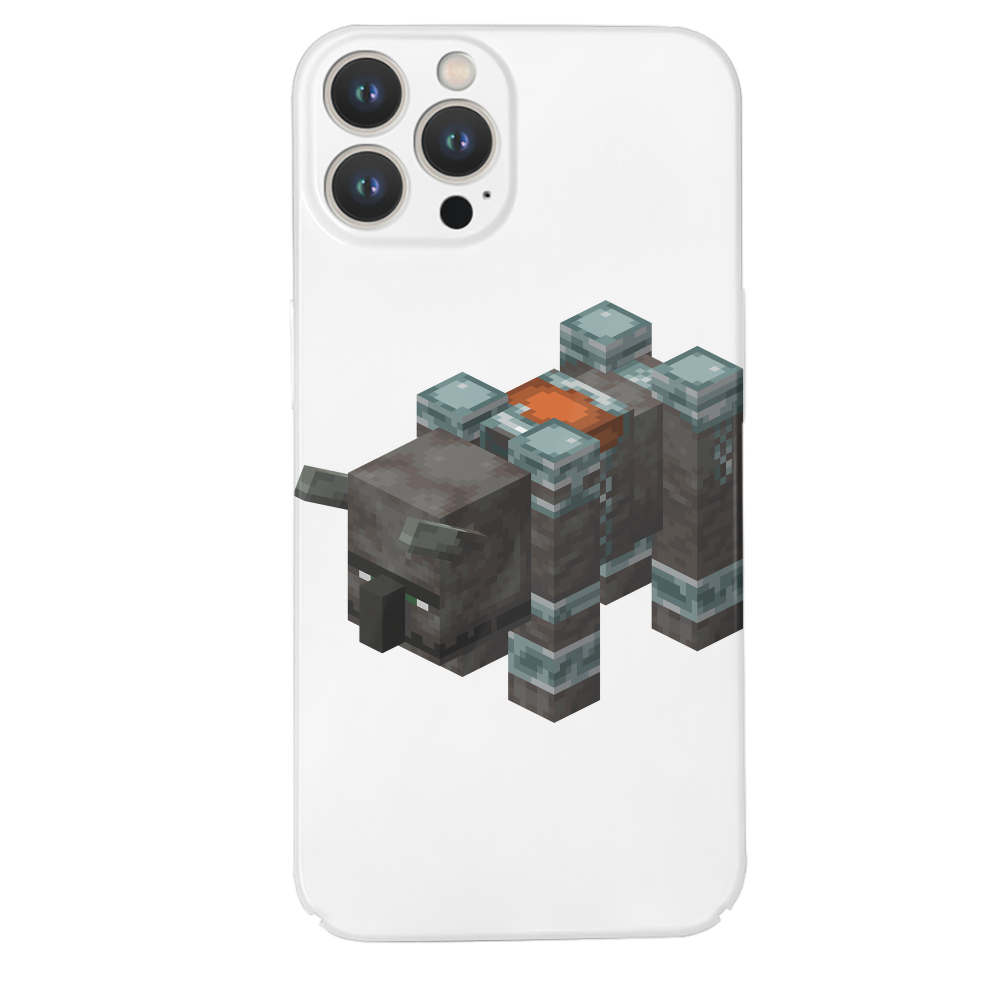 （画像用） マインクラフト ブロックの世界 Minecraft MC Block world 【iPhone 14シリーズ対応】ハードケース